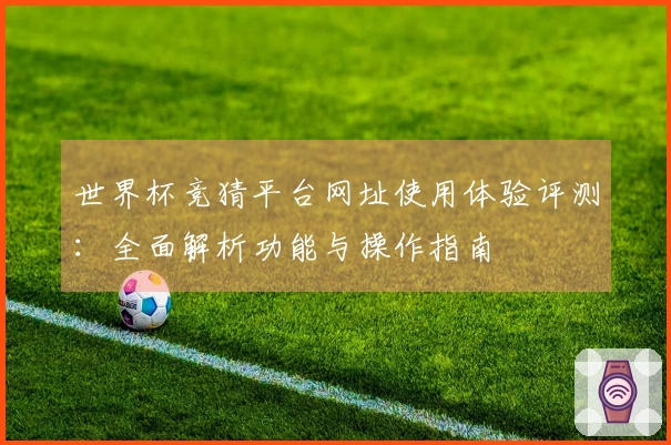 世界杯竞猜平台网址使用体验评测：全面解析功能与操作指南
