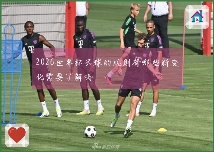 2026世界杯买球的规则有哪些新变化需要了解吗