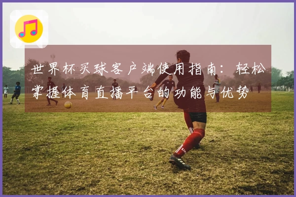 世界杯买球客户端使用指南：轻松掌握体育直播平台的功能与优势